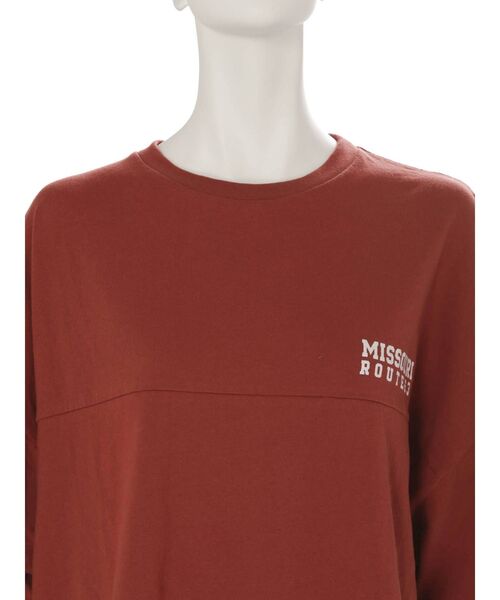 Ungrid(アングリッド)の「バックロゴルーズTee(Tシャツ/カットソー・レディース・チャコールグレー/レッド/オフホワイト・FREE)」の17枚目の写真