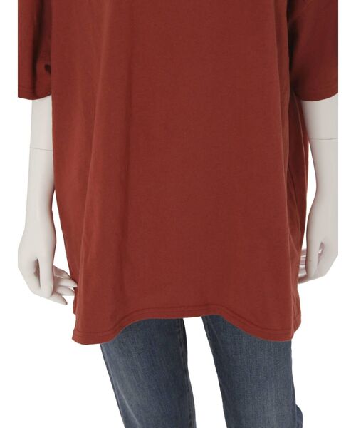 Ungrid(アングリッド)の「バックロゴルーズTee(Tシャツ/カットソー・レディース・チャコールグレー/レッド/オフホワイト・FREE)」の18枚目の写真