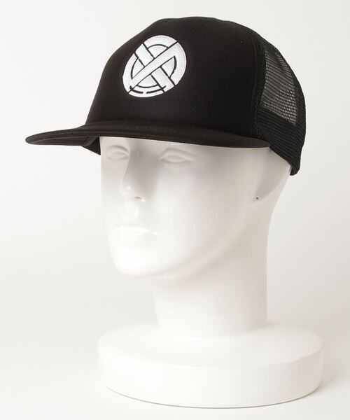 BOUNTY HUNTER（バウンティーハンター）の「BxH NEW MOBIUS LOGO Mesh Cap（キャップ・メンズ・ブラック/グレー/ブラック×ホワイト・FREE）」の2枚目の写真