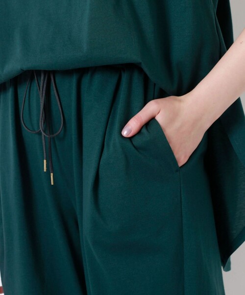 LOVELESS（ラブレス）の「カットコンビジャンプスーツ（つなぎ/オールインワン・レディース・ブラック/グリーン系その他3/グリーン系その他7・36）」の12枚目の写真