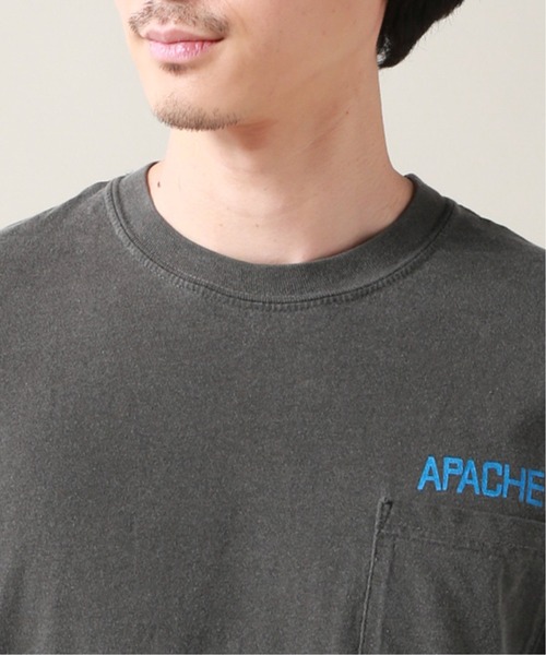 JOURNAL STANDARD（ジャーナルスタンダード）の「【APACHE×SALSA KNIT】BLUEバンダナ Tシャツ（Tシャツ/カットソー・メンズ・ホワイト/ブラック系その他・LARGE/X-LARGE）」の9枚目の写真