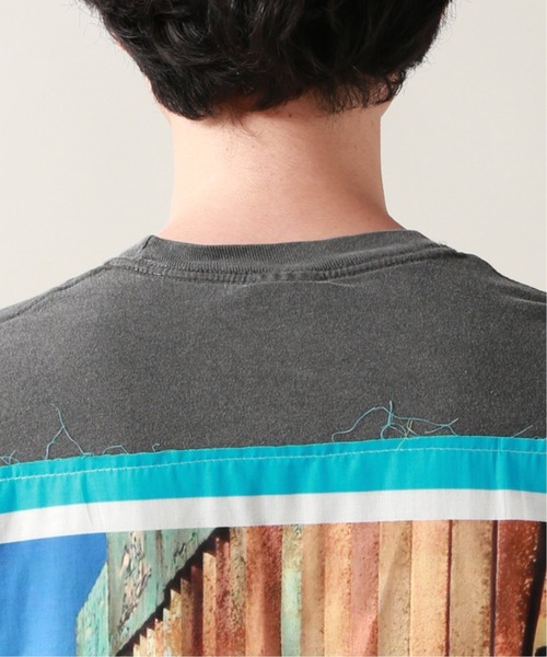 JOURNAL STANDARD（ジャーナルスタンダード）の「【APACHE×SALSA KNIT】BLUEバンダナ Tシャツ（Tシャツ/カットソー・メンズ・ホワイト/ブラック系その他・LARGE/X-LARGE）」の10枚目の写真