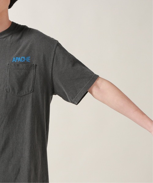 JOURNAL STANDARD（ジャーナルスタンダード）の「【APACHE×SALSA KNIT】BLUEバンダナ Tシャツ（Tシャツ/カットソー・メンズ・ホワイト/ブラック系その他・LARGE/X-LARGE）」の11枚目の写真