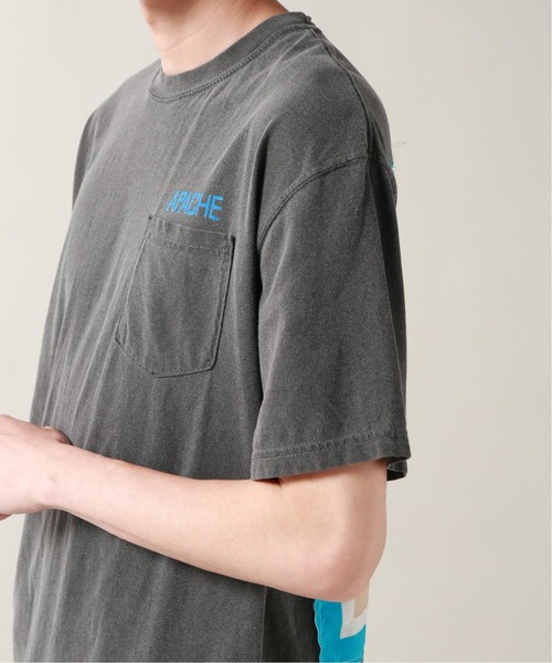 JOURNAL STANDARD（ジャーナルスタンダード）の「【APACHE×SALSA KNIT】BLUEバンダナ Tシャツ（Tシャツ/カットソー・メンズ・ホワイト/ブラック系その他・LARGE/X-LARGE）」の12枚目の写真