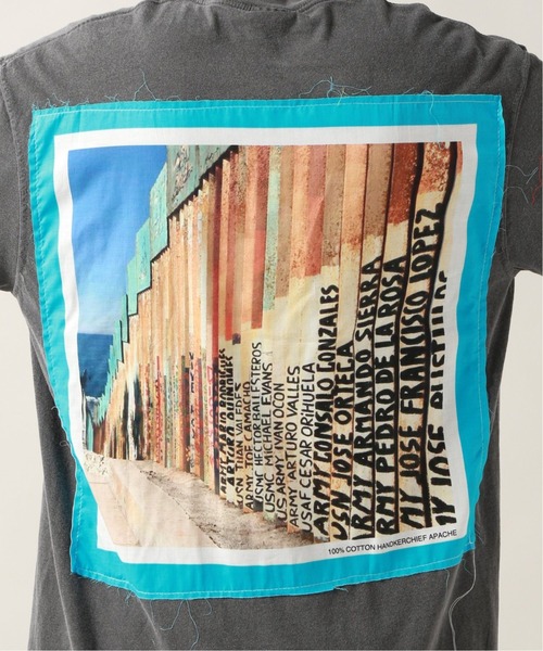 JOURNAL STANDARD（ジャーナルスタンダード）の「【APACHE×SALSA KNIT】BLUEバンダナ Tシャツ（Tシャツ/カットソー・メンズ・ホワイト/ブラック系その他・LARGE/X-LARGE）」の16枚目の写真