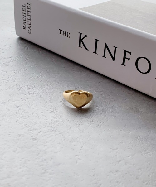 iso（イソ）の「マットメタルハートリング（リング・レディース・シルバー/ゴールド・FREE）」の13枚目の写真