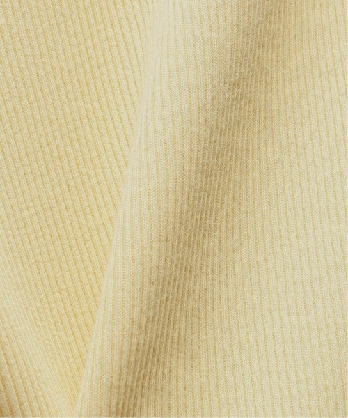 Oriens JOURNAL STANDARD(オリエンス ジャーナルスタンダード)の「ミニリブTシャツ(Tシャツ/カットソー・レディース・グリーン系その他/ホワイト/ネイビー/パープル系その他/イエロー系その他・FREE)」の7枚目の写真