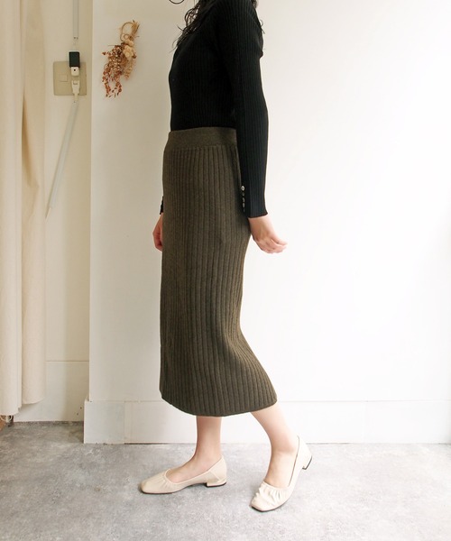 byあしながおじさん（バイアシナガオジサン）の「ギャザーフラットシューズ　-8750375（パンプス・レディース・ブラウン/ブラック/ベージュ/アイボリー・23.0cm/24.0cm/24.5cm/23.5cm/22.5cm）」の7枚目の写真