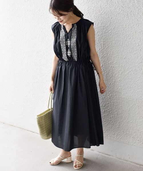 SHIPS（シップス）の「刺繍ワンピース◇（ワンピース）」 - WEAR