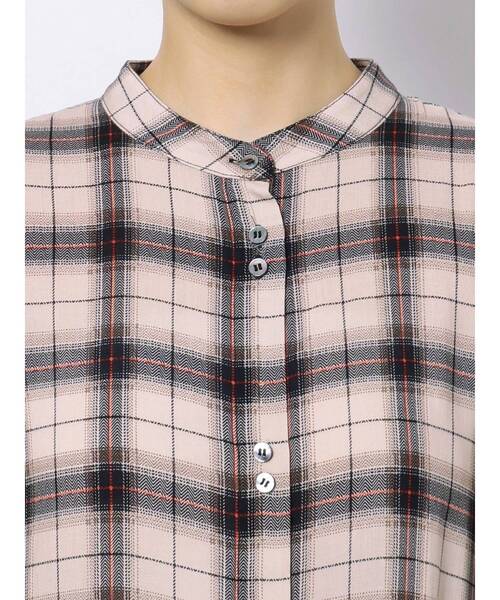 COTORICA（コトリカ）の「【THE DAYZ TOKYO】裾ギャザーボリュームチェックワンピース（ワンピース・レディース・ブラック/ベージュ・SMALL/MEDIUM）」の19枚目の写真