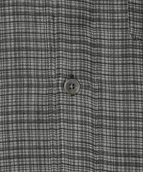 BEAUTY&YOUTH UNITED ARROWS（ビューティーアンドユースユナイテッドアローズ）の「BY ドビー チェック キャンプカラー シャツ（シャツ/ブラウス・メンズ・ダークブラウン/ダークグレー・SMALL/MEDIUM/LARGE/X-LARGE）」の14枚目の写真