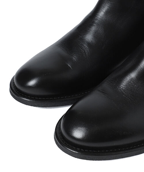 BEAMS(ビームス)の「BEAMS / バックジップ ブーツ(ドレスシューズ・メンズ・ブラック/ブラック系その他4・40/41/42/43)」の4枚目の写真