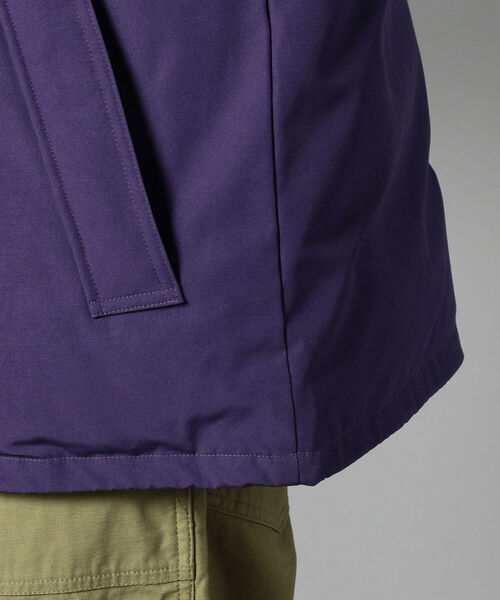 DANTON（ダントン）の「【DANTON/ダントン】LASダウン アーミーフーデッドジャケット#DT-A0030（ダウンジャケット/コート・メンズ・ブラック/パープル/グレー・SMALL/MEDIUM/LARGE/X-SMALL）」の18枚目の写真