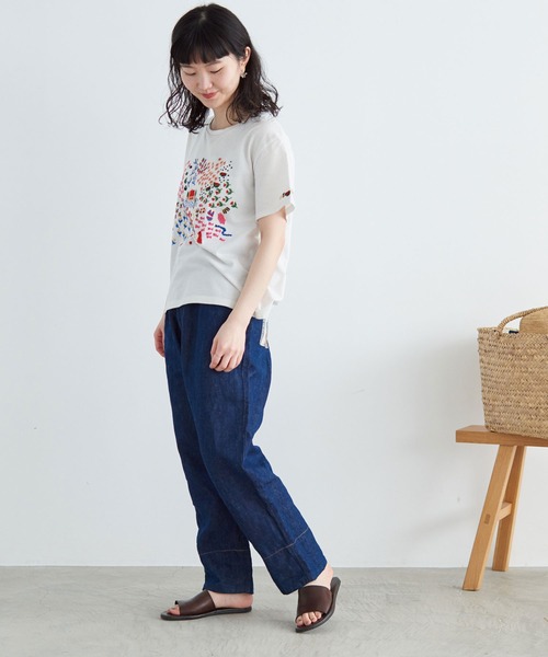l'atelier du savon 海水浴の景色　セットアップ 美品 C/海水浴の景色pr ブラウス スカート セットアップ｜Yahoo