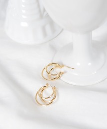 CALIFORNIA OUTFITTERS（カリフォルニア アウトフィッターズ）の「【LULKA（ルールカ）】ダブルフープピアス（ピアス（両耳用）・メンズ）」