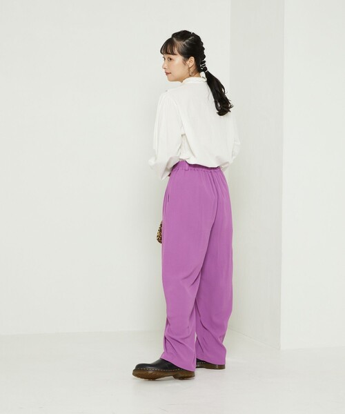 FREAK'S STORE（フリークスストア）の「レーススタンドカラーブラウス（シャツ/ブラウス・レディース・ホワイト/ブラック/サックスブルー・ﾌﾘ-）」の17枚目の写真