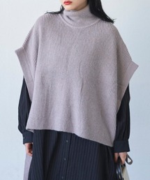 Libra Cue | サイドリボンニットベスト(ニット/セーター)