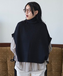 Libra Cue | サイドリボンニットベスト(ニット/セーター)