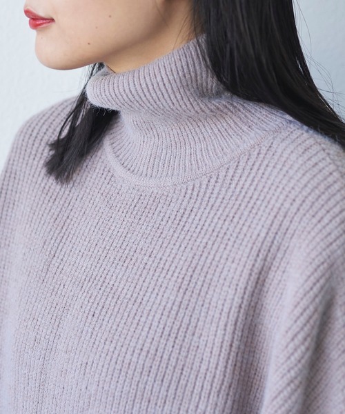 Libra Cue（リブラ キュー）の「サイドリボンニットベスト（ニット/セーター・レディース・ブラック/アイボリー/グレイッシュベージュ・FREE）」の9枚目の写真