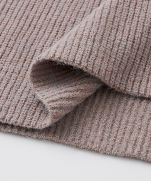 Libra Cue（リブラ キュー）の「サイドリボンニットベスト（ニット/セーター・レディース・ブラック/アイボリー/グレイッシュベージュ・FREE）」の8枚目の写真