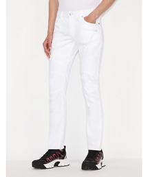 【A|X アルマーニ エクスチェンジ】バイカー ダメージデニムパンツ_J27/SKINNY