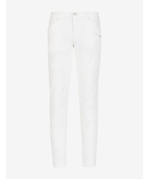 ARMANI EXCHANGE(アルマーニエクスチェンジ)の「【A|X アルマーニ エクスチェンジ】バイカー ダメージデニムパンツ_J27/SKINNY(デニムパンツ・メンズ・ホワイト/ブラック・32inch/31inch/33inch/30inch/34inch/36inch/29inch/28inch)」の6枚目の写真