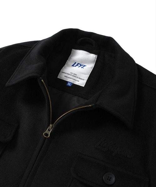 Lafayette（ラファイエット）の「LFYT ラファイエット [Lafayette] - ウール ジップ ワーク ジャケット [WOOL ZIP WORK JACKET]（その他アウター・メンズ・ブラック/レッド・XL/M/L/XXL）」の21枚目の写真