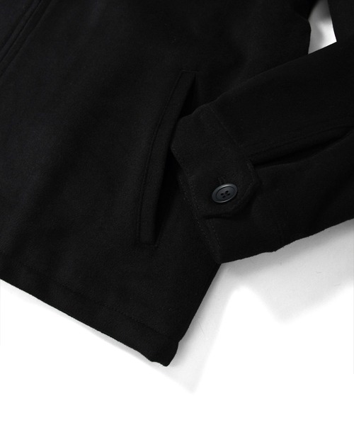 Lafayette（ラファイエット）の「LFYT ラファイエット [Lafayette] - ウール ジップ ワーク ジャケット [WOOL ZIP WORK JACKET]（その他アウター・メンズ・ブラック/レッド・XL/M/L/XXL）」の4枚目の写真