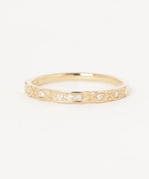 ヴァンドーム青山　 K18イエローゴールド ダイヤモンドリング 7号 K18イエローゴールド リング AGVR9997 DI