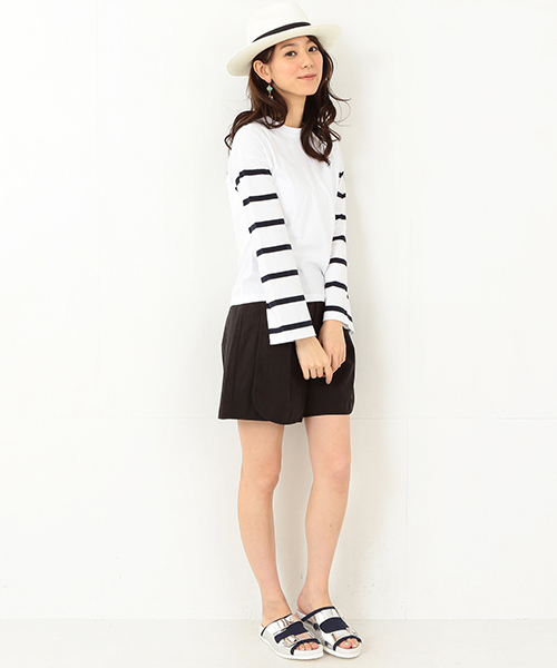 Ray BEAMS（レイビームス）の「Amb / トリコット メタルベルト サンダル（サンダル・レディース・シルバー・36/35/38/37）」の3枚目の写真