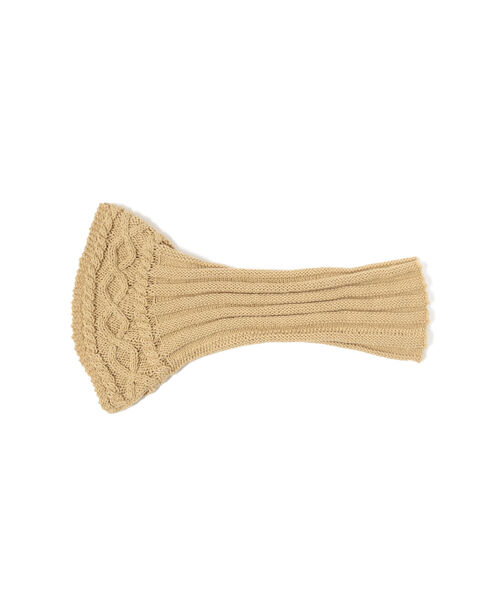 Ray BEAMS（レイビームス）の「Ray BEAMS / ニット スヌード ②（ネックウォーマー/スヌード・レディース・ベージュ・ONE SIZE）」の2枚目の写真