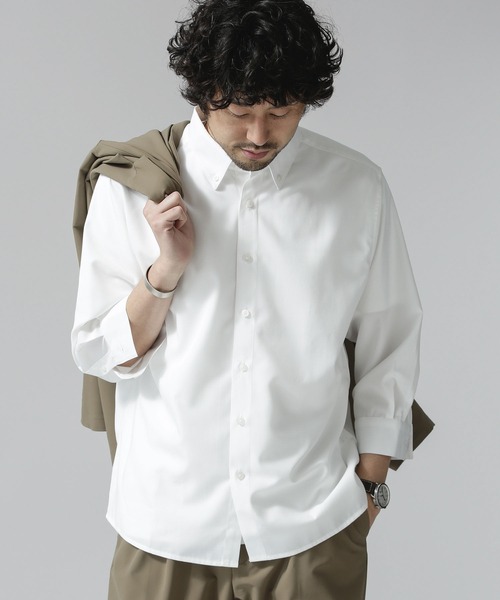 セール ブランド古着 7分袖シャツ シャツ ブラウス Nano Universe ナノユニバース のファッション通販 Zozoused