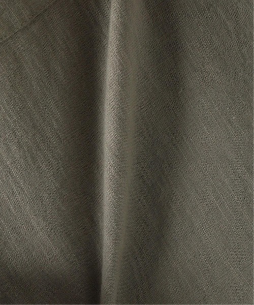 ARMY TWILL(アーミーツイル)の「【ARMY TWILL/アーミーツイル】別注 オーバーサイズ スラブミリタリーシャツ(シャツ/ブラウス・メンズ・ブラック/グレー/カーキ/ブラウン系その他・MEDIUM/LARGE)」の9枚目の写真