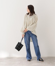 SLOBE IENA（スローブイエナ）の「【Loro/ローロ】 Shirring ブラウス 