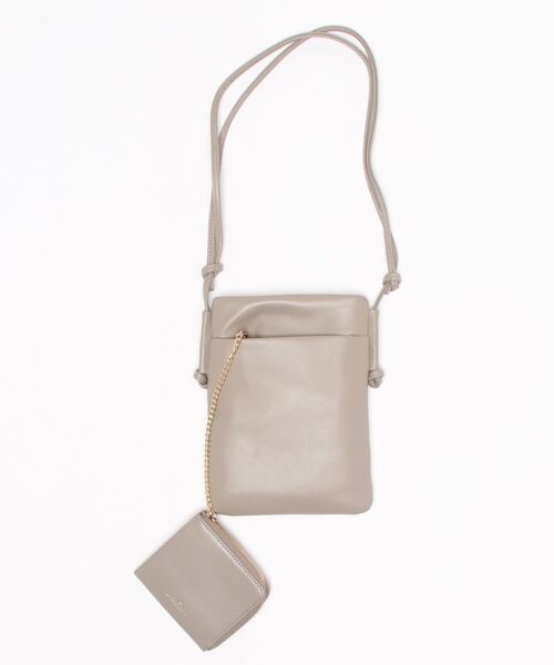 ミニ財布付き サイドノットショルダー ショルダーバッグ La Bagagerie ラバガジェリー のファッション通販 Zozotown