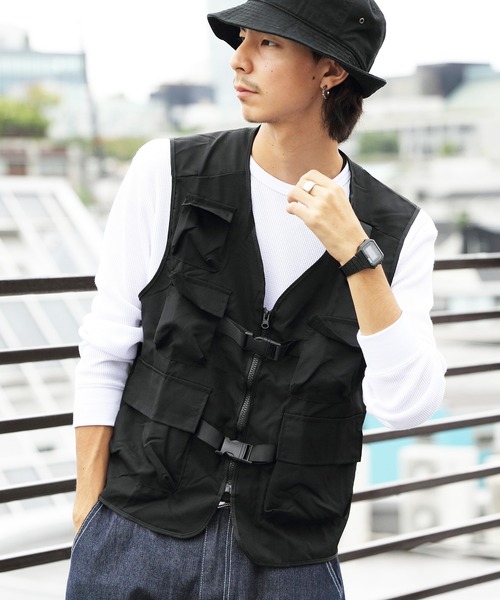 8(eight)(エイト)の「多機能ベスト(ベスト・メンズ・ブラック・MEDIUM/LARGE/X-LARGE/XX-LARGE)」の5枚目の写真