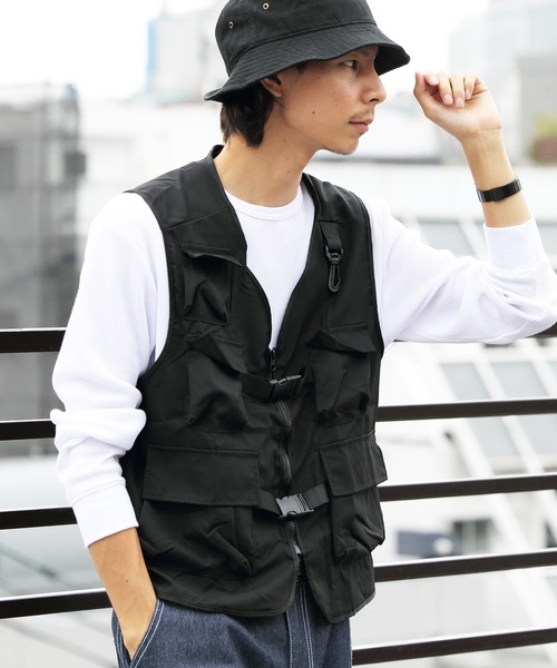 8(eight)(エイト)の「多機能ベスト(ベスト・メンズ・ブラック・MEDIUM/LARGE/X-LARGE/XX-LARGE)」の6枚目の写真