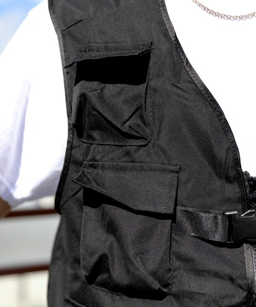 8(eight)(エイト)の「多機能ベスト(ベスト・メンズ・ブラック・MEDIUM/LARGE/X-LARGE/XX-LARGE)」の21枚目の写真