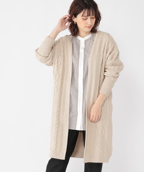 CLIPS クリップス カーディガン アウター レディース Cardigans Turquoise CLIPS クリップス カーディガン アウター レディース Cardigans Beige