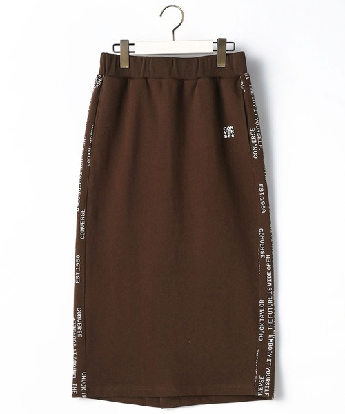 CONVERSE(コンバース)の「【CONVERSE】裏毛スウェット スカート(スカート・レディース・ブラウン/オフホワイト・MEDIUM)」の5枚目の写真