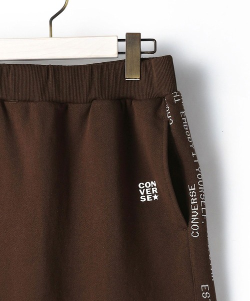 CONVERSE(コンバース)の「【CONVERSE】裏毛スウェット スカート(スカート・レディース・ブラウン/オフホワイト・MEDIUM)」の9枚目の写真