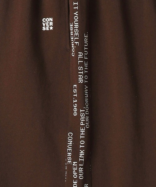 CONVERSE(コンバース)の「【CONVERSE】裏毛スウェット スカート(スカート・レディース・ブラウン/オフホワイト・MEDIUM)」の11枚目の写真