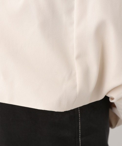 LEPSIM（レプシィム）の「フード中綿ジャケット　229720（ダウンジャケット/コート・レディース・ブラック/グリーン/キナリ・FREE）」の13枚目の写真