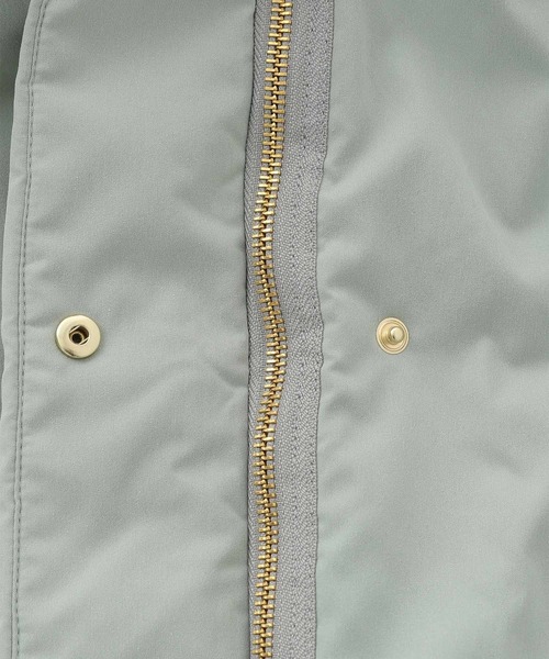 LEPSIM（レプシィム）の「フード中綿ジャケット　229720（ダウンジャケット/コート・レディース・ブラック/グリーン/キナリ・FREE）」の9枚目の写真