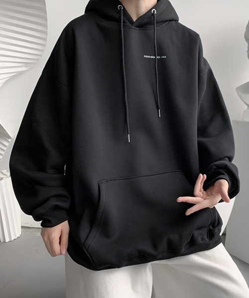 NOWLE（ノウル）の「【NOWLE】バック グラフィック プリント パーカー（パーカー・メンズ・ホワイト/ブラック/グレー・MEDIUM/LARGE/X-LARGE/XX-LARGE）」の10枚目の写真