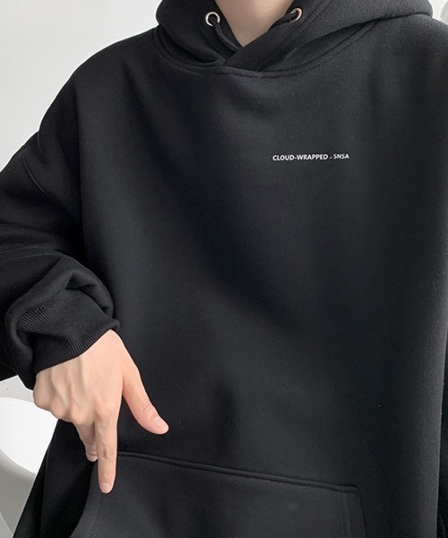 NOWLE（ノウル）の「【NOWLE】バック グラフィック プリント パーカー（パーカー・メンズ・ホワイト/ブラック/グレー・MEDIUM/LARGE/X-LARGE/XX-LARGE）」の11枚目の写真