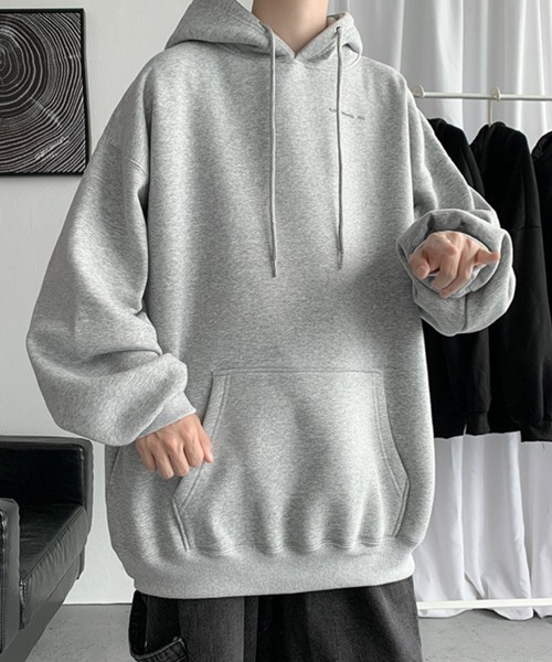 NOWLE（ノウル）の「【NOWLE】バック グラフィック プリント パーカー（パーカー・メンズ・ホワイト/ブラック/グレー・MEDIUM/LARGE/X-LARGE/XX-LARGE）」の20枚目の写真