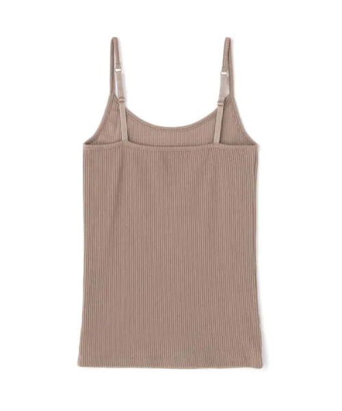 N.(N. Natural Beauty Basic)(エヌエヌナチュラルビューティーベーシック)の「三角テレコインナー(キャミソール・レディース・ホワイト/ブラック/ベージュ・MEDIUM)」の13枚目の写真