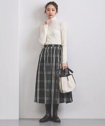 UNITED ARROWS | ＜UNITED ARROWS＞P チェック タフタ スカート W(スカート)