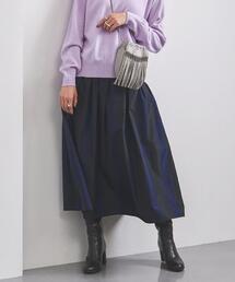 UNITED ARROWS | <UNITED ARROWS>P チェック タフタ スカート W(スカート)